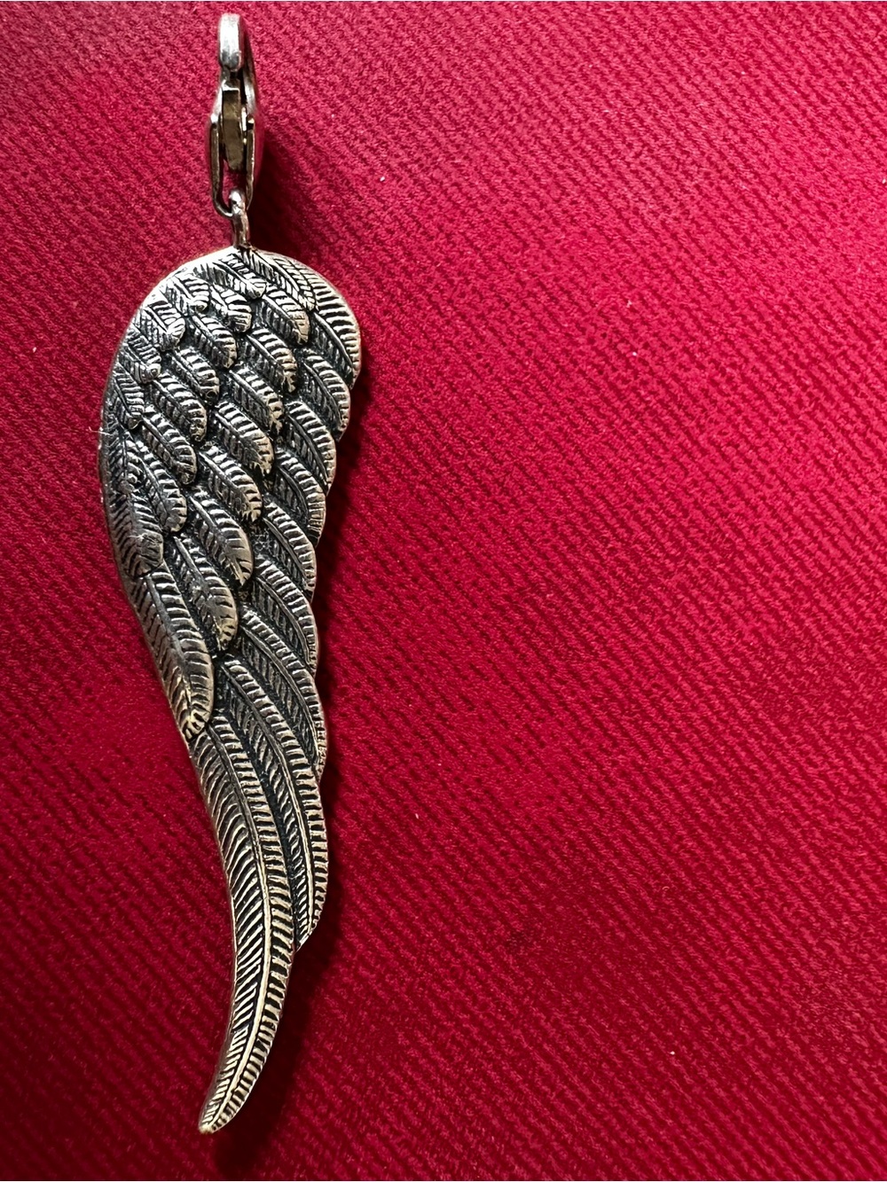 Thomas Sabo Silver Angel Wing Pendant on Lobster Clasp